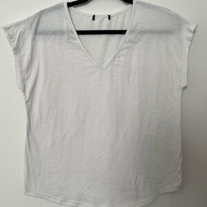 White V Neck